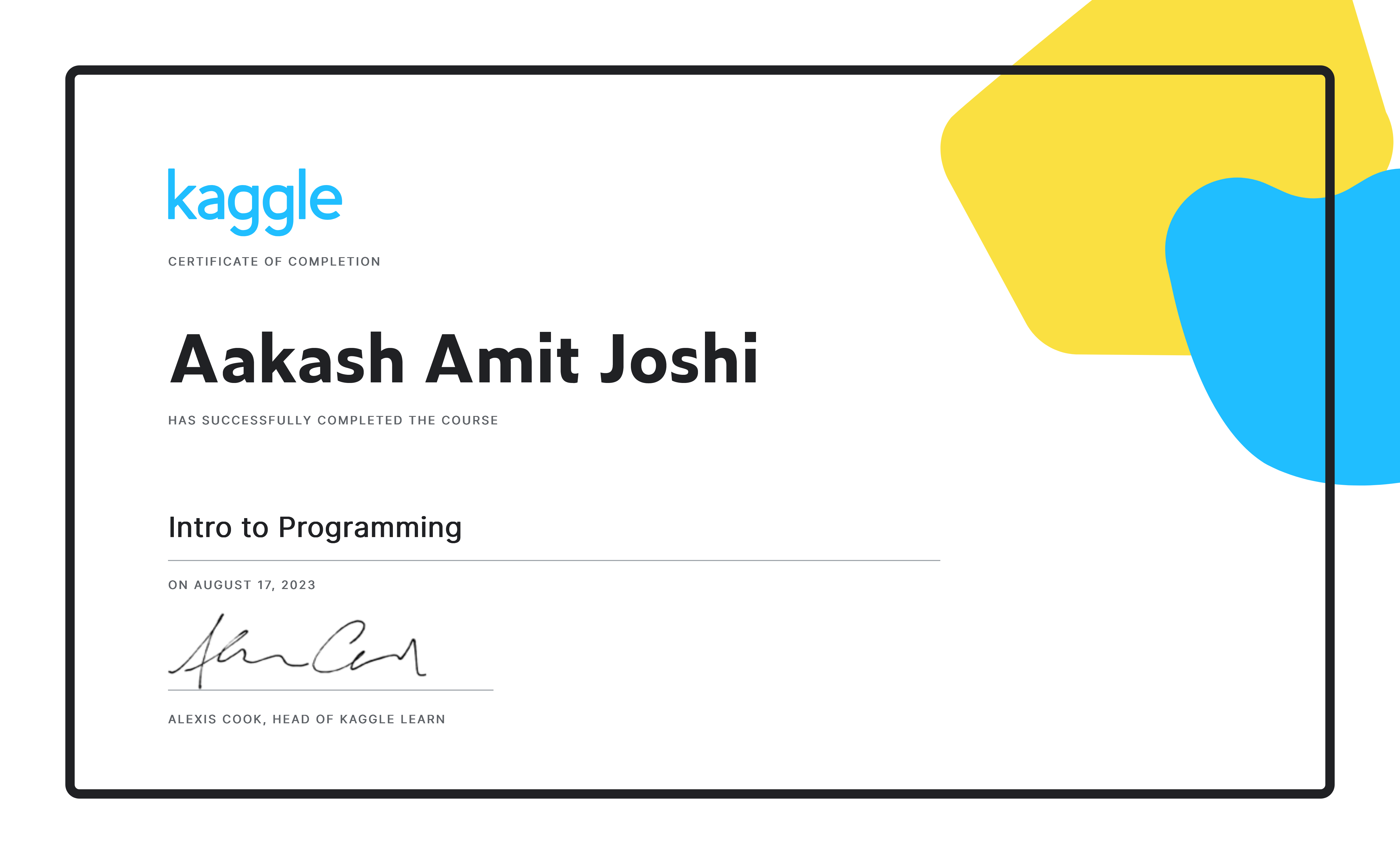 Intro to Programming