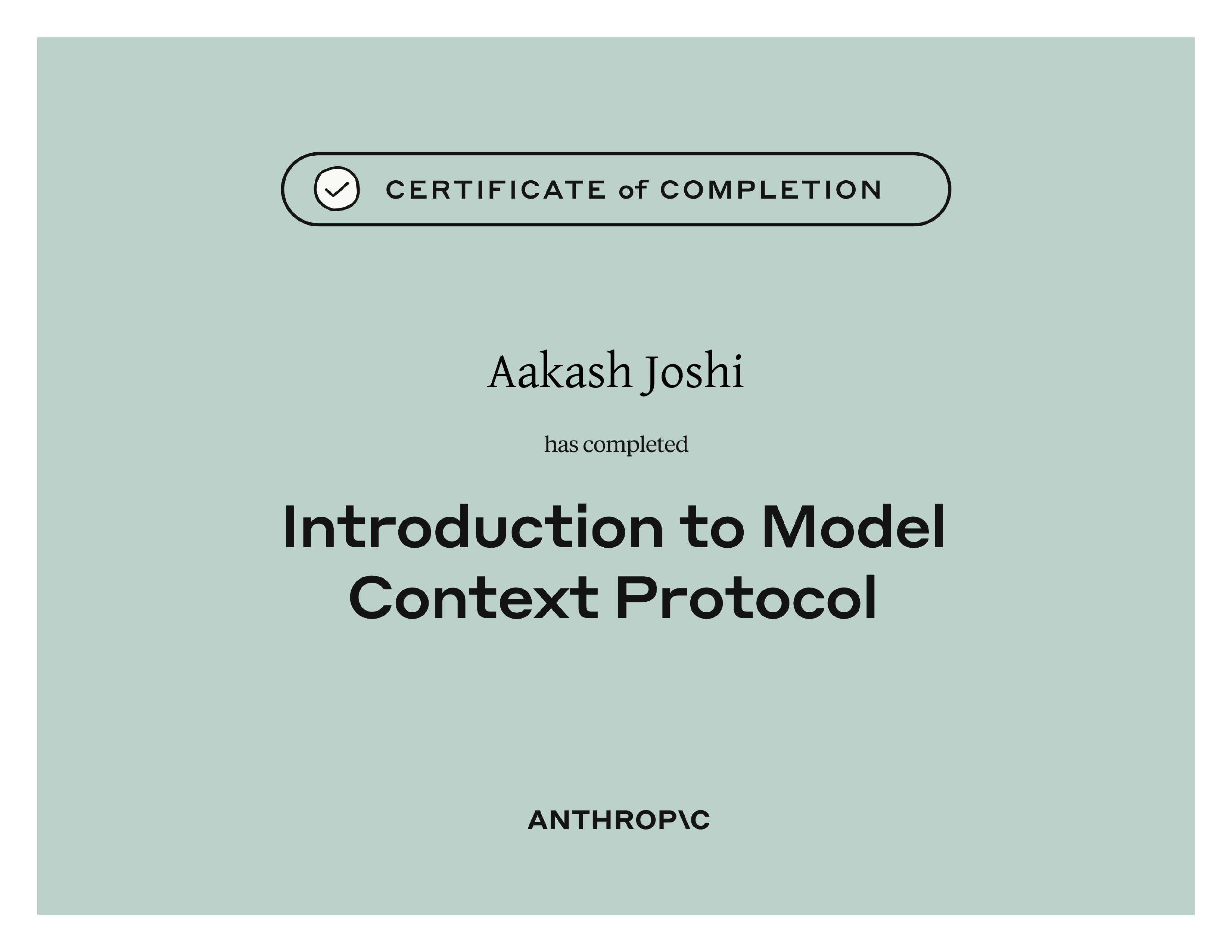 Introduction to Model Context Protocol